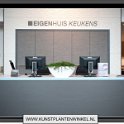 receptie met wit ovaal